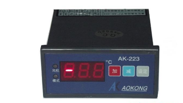 昭通奥控温控器AK223单冷化霜冷库控制器