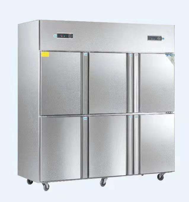 昭通冰柜冰箱冷柜冷藏冷冻双温保鲜柜六门商用大容量厨房冰箱